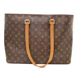 Louis Vuitton Luco Tote Bag Monogram Brown